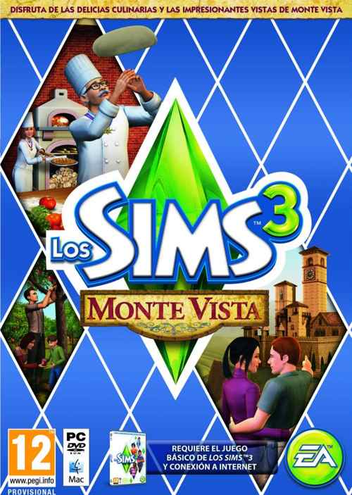Los Sims 3 Monte Vista  Code In A Box  Pc